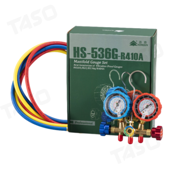 HONGSEN Brass Valve Body Manifold Gauge
